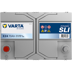 Montaje de Bateria Varta E24 70Ah 630A 12V Blue Dynamic - 4