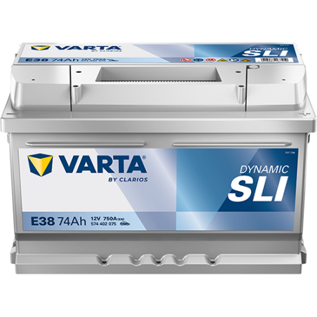 Montaje de Bateria Varta E38 74Ah 750A 12V Silver Dynamic - 1