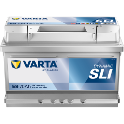 Montaje de Bateria Varta E9 70Ah 640A 12V Black Dynamic - 1
