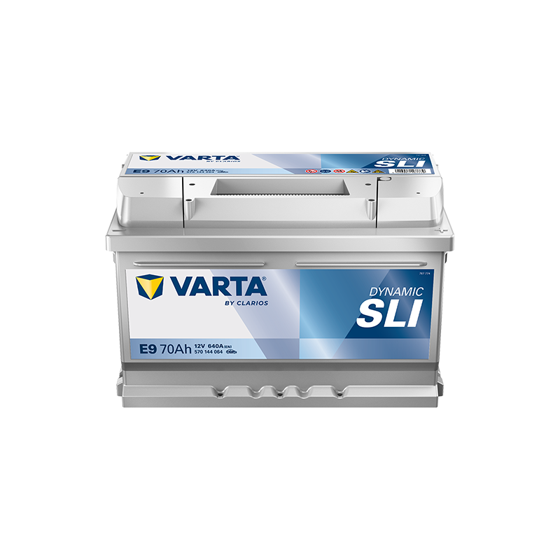 Montaje de Bateria Varta E9 70Ah 640A 12V Black Dynamic - 1