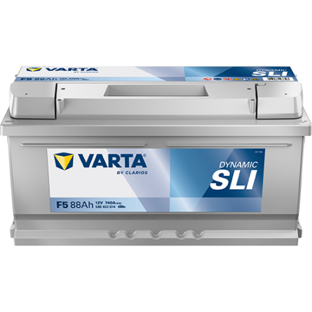 Montaje de Bateria Varta F5 88Ah 740A 12V Black Dynamic - 1