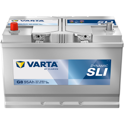 Montaje de Bateria Varta G8 95Ah 830A 12V Blue Dynamic - 1