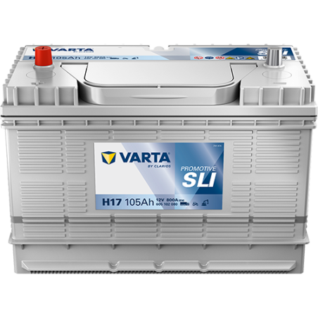 Montaje de Bateria Varta H17 105Ah 800A 12V Promotive Hd - 1