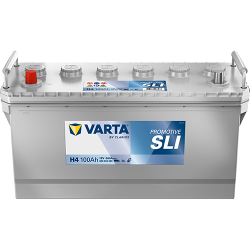 Montaje de Bateria Varta H4 100Ah 600A 12V Promotive Hd - 1