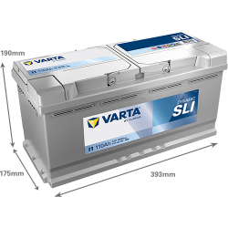 Montaje de Bateria Varta I1 110Ah 920A 12V Silver Dynamic - 2
