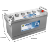 Montaje de Bateria Varta I6 110Ah 850A 12V Promotive Hd - 2