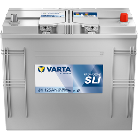 Montaje de Bateria Varta J1 125Ah 720A 12V Promotive Hd - 1