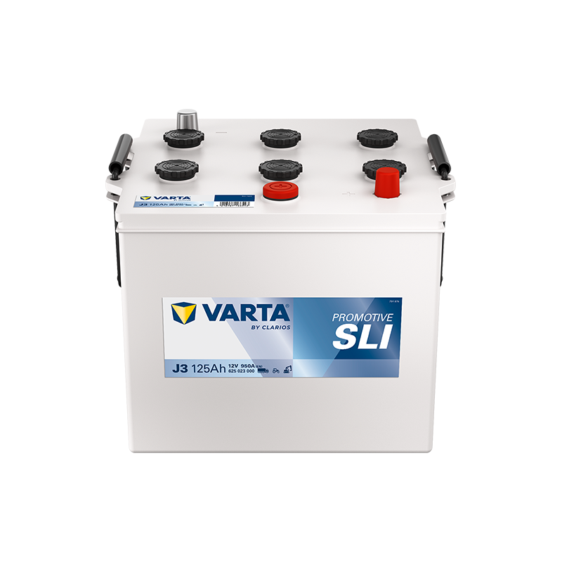 Montaje de Bateria Varta J3 125Ah 950A 12V Promotive Hd - 1