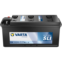 Montaje de Bateria Varta K4 143Ah 950A 12V Promotive Hd - 1