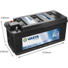 Montaje de Bateria Varta K4 143Ah 950A 12V Promotive Hd - 2