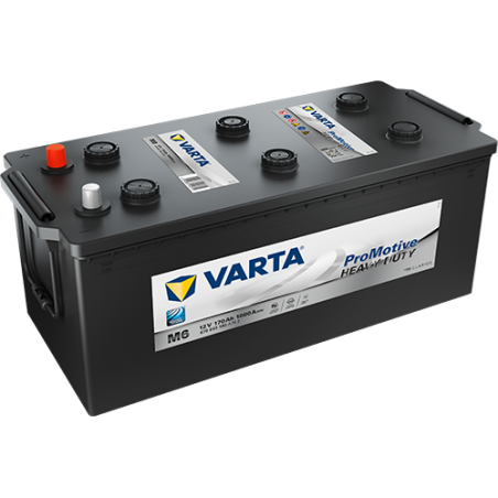 Montaje de Bateria Varta M6 170Ah 1000A 12V Promotive Hd - 1