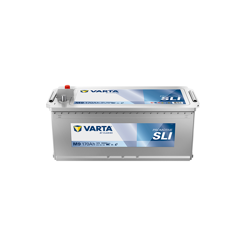 Montaje de Bateria Varta M9 170Ah 1000A 12V Promotive Shd - 1