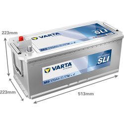 Montaje de Bateria Varta M9 170Ah 1000A 12V Promotive Shd - 2