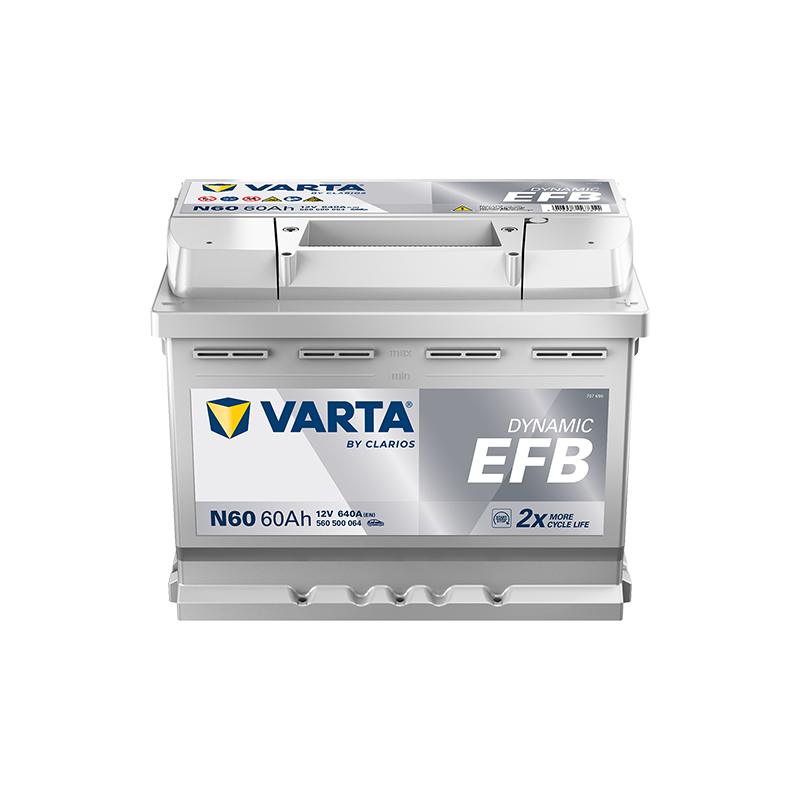 Montaje de Bateria Varta N60 60Ah 640A 12V Blue Dynamic Efb - 1
