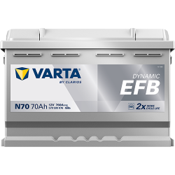 Montaje de Bateria Varta N70 70Ah 760A 12V Blue Dynamic Efb - 3
