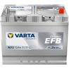 Montaje de Bateria Varta N72 72Ah 760A 12V Blue Dynamic Efb - 1