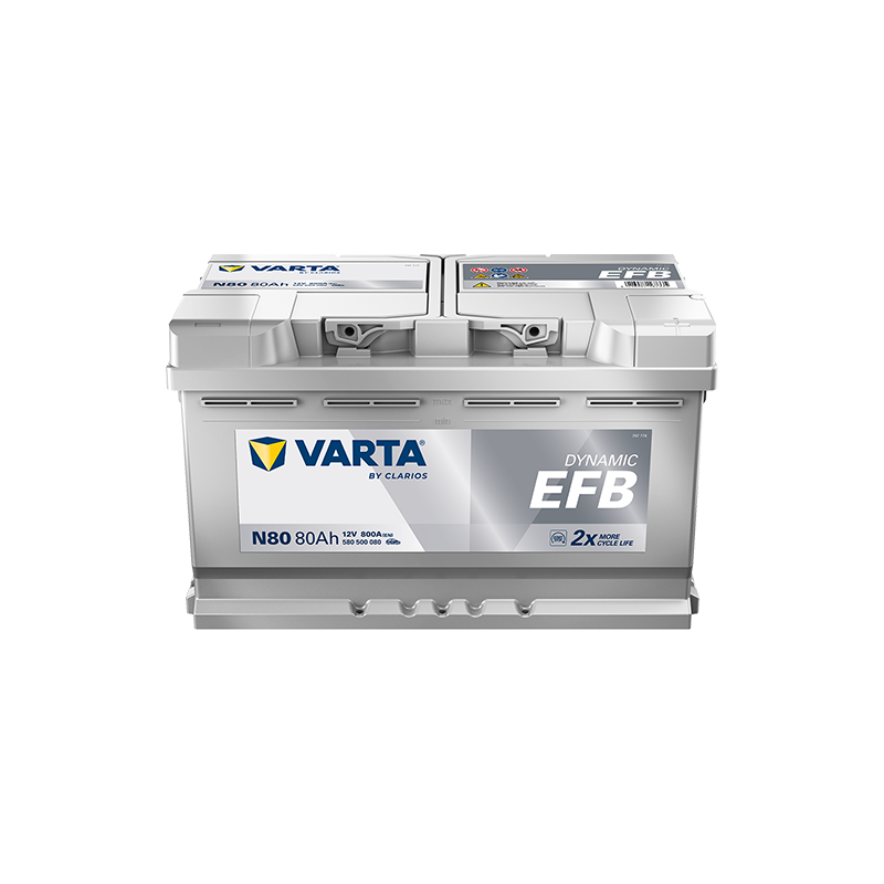 Montaje de Bateria Varta N80 80Ah 800A 12V Blue Dynamic Efb - 1