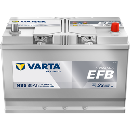 Montaje de Bateria Varta N85 85Ah 800A 12V Blue Dynamic Efb - 1